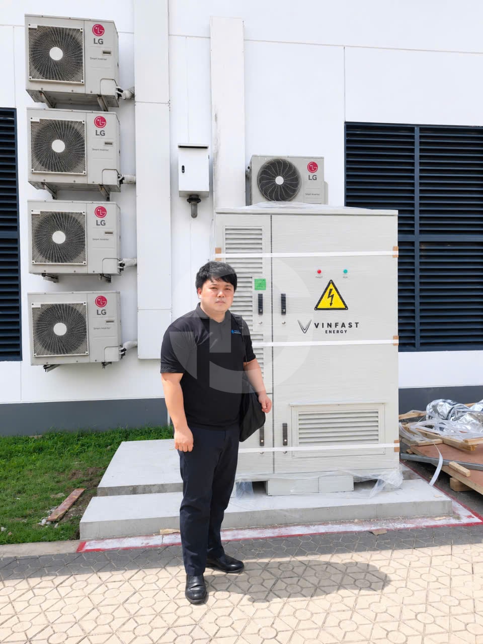 BESS thương mại 261kWh — KCN Long Hậu
